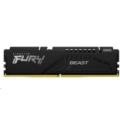 KINGSTON DIMM DDR5 16GB 6000MT/s CL36 FURY Beast Černá EXPO