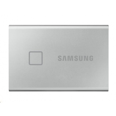 Samsung Externí SSD disk T7 touch - 1 TB - stříbrný