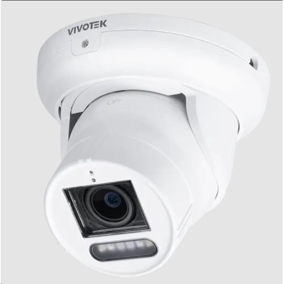 Vivotek IT9389-HTVW-V3 Venkovní IP kamera 5MPx turret, 95,4-28,7°, Smart IR 40 m + bílý 30 m, člověk/vozidlo, AI VCA ana
