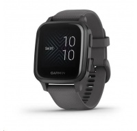 Garmin GPS sportovní hodinky Venu Sq, Slate/Gray Band