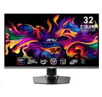 MSI LCD MPG 321URX QD-OLED, 31.5", 3840x2160, QD-OLED, 0,03ms, VESA 100x100, Black