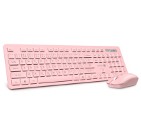 CONNECT IT Set Klávesnice+myš Wireless FashionCombo2, bezdrátová, růžová