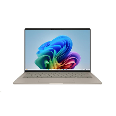 ASUS NTB Zenbook 14 (UX3407QA-OLED340X), X1-26-100, 14" 1920x1200 OLED, 32GB, 1TB SSD, Adreno, W11 Pro, Zabriskie Beige