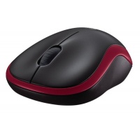 Logitech Wireless Mouse M185, red