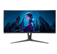 ACER LCD Predator Predator X34X5bmiiphuzx,34" QD-OLED,3440x1440,250nits,0.01ms,HDMI,DP,Audio,Repro,Curved 1800R,Black
