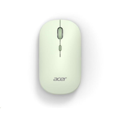ACER Myš Wireless Mouse AMR130 Green - Dual mode 2.4GHz + BT 5.2, 4 tlačítka, 800/1200/1600 dpi, USB Polling rate 125Hz