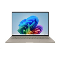 ASUS NTB Zenbook A14 (UX3407QA-OLED202W), X1-26-100, 14" 1920x1200 OLED, 16GB, 512GB SSD, Adreno, W11 Home, Beige