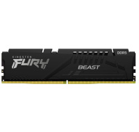 KINGSTON DIMM DDR5 16GB 6400MT/s CL32 ECC FURY Beast XMP Černá