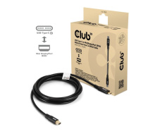 Club3D Kabel USB-C na MiniDisplayPort 2.1, 8K30Hz, DSC1.2, UHBR10, 2m