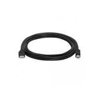 WG Datový kabel USB-A (male) to USB-B (male) / 5m / black