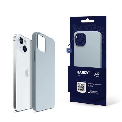 3mk Hardy Silicone MagCase pro Apple iPhone 15, Blue