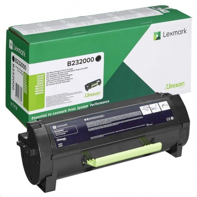 Lexmark černý toner pro B2338/B2442/B2546/B2650/ MB2338/MB2442/MB2546/MB2650 z programu Lexmark Return na 3 000 stran