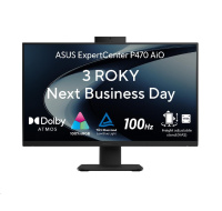 ASUS PC AiO ExpertCenter P400 (P470VAK-BPE048X), i7-13620H, 27" FHD, 32GB, 1TB SSD, UHD, W11 Pro, Black