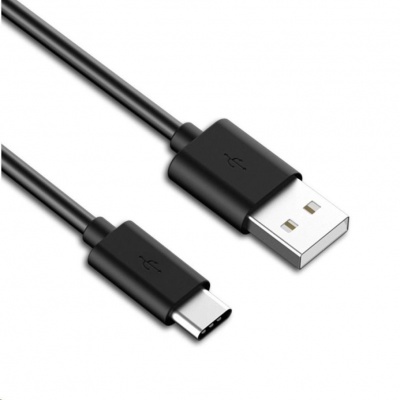 PremiumCord Kabel USB 3.1 C/M - USB 2.0 A/M, rychlé nabíjení proudem 3A, 3m, černá