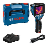 BOSCH GTC 600 C termokamera, IP54, ochrana proti nárazu, 49152 měřících bodů, akumulátor GBA 12V 2.0Ah