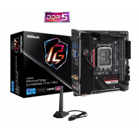 ASRock MB Sc LGA1700 Z690 Phantom Gaming-ITX/TB4, Intel Z690, 2xDDR5, 1xDP, 1xHDMI, WI-FI, mini-ITX