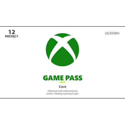 Xbox Game Pass Core – 12 - měsíční členství
