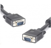 PREMIUMCORD Kabel VGA propojovací 15m HQ (HD15M/M, DDC2, 3x Coax + 8 žil, feritová jádra)