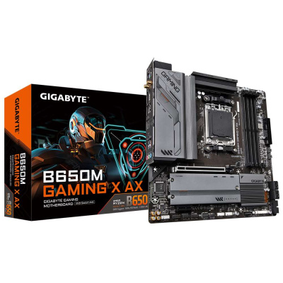 BAZAR - GIGABYTE MB Sc AM5 B650M GAMING X AX, AMD B650, 4xDDR5, 2xDP, 1xHDMI, WI-FI, mATX - Po opravě (Bez příšlušenství