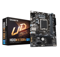 BAZAR GIGABYTE MB Sc LGA1700 H610M K DDR4, Intel H610, 2xDDR4, 1xHDMI, mATX (ROZBALENO)