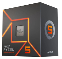 CPU AMD RYZEN 5 7600, 6-core, 3.8GHz, 38MB cache, 65W, socket AM5, BOX