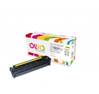 OWA Armor toner pro HP Color Laserjet CP1210, 1215, 1510, 1400 Stran, CB542A, žlutá/yellow