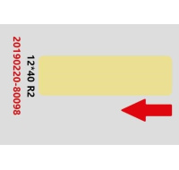 Niimbot štítky RP 12x40mm 155ks BrightYellow pro D11 a D110