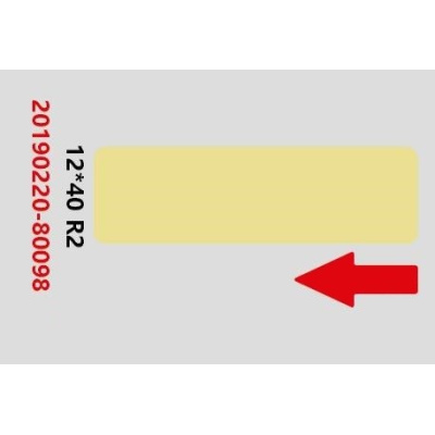 Niimbot štítky RP 12x40mm 155ks BrightYellow pro D11 a D110