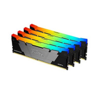 KINGSTON DIMM DDR4 64GB (Kit of 4) 3200MT/s CL16 1Gx8 FURY Renegade RGB