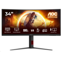 AOC MT 34" CU34G4 - 3440x1440,VA,180Hz,2xHDMI,DP,Pivot