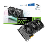 PNY VGA Nvidia GeForce RTX 5070 Ti 16GB OC Triple Fan DLSS 4, RTX 5070 Ti OC, 16GB GDDR7, 3x DP, 1x HDMI