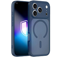 3mk ochranný kryt Misty MagCase Blue pro Apple iPhone 17 Pro