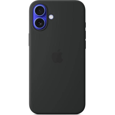 APPLE iPhone 16 Plus Silicone Case with MagSafe - Black