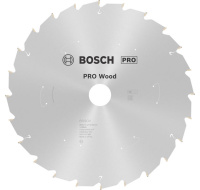 Bosch pilový kotouč PRO Wood cordless pro akumulátorovou okružní pilu, 254 × 2,2 × 30 mm, T24