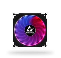 CHIEFTEC duhový větrák TORNADO CF-1225RGB s 6-pinovým konektorem pro GR-01B/CF-3012-RGB