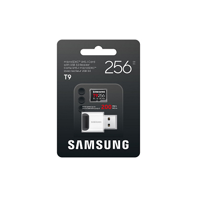 Samsung T9 microSD 256GB + USB Adaptér